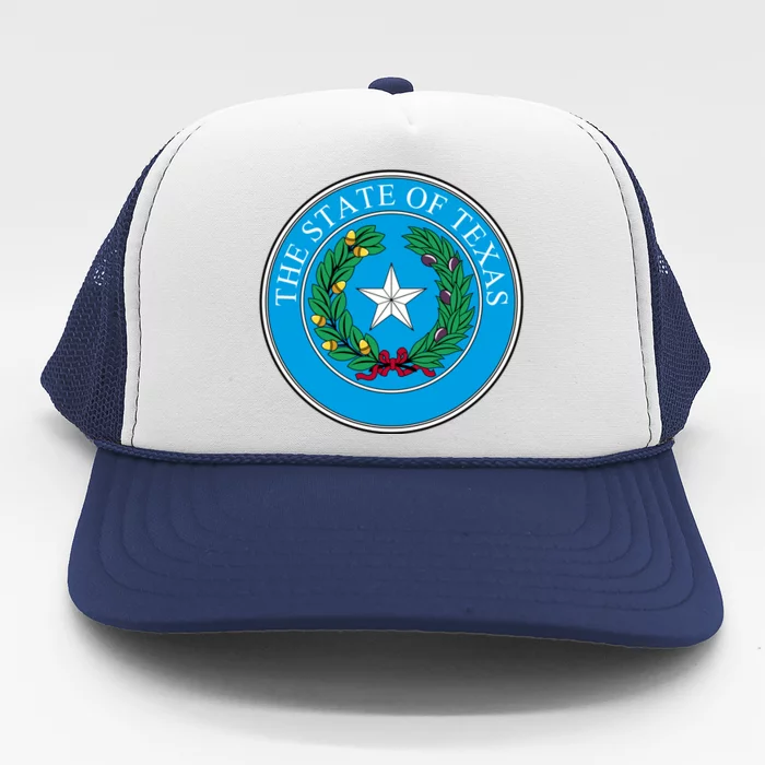 The State Of Texas Seal Trucker Hat