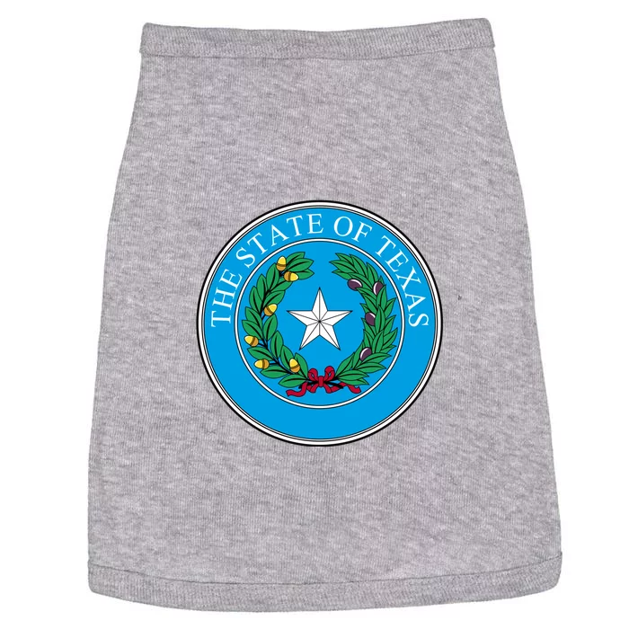 The State Of Texas Seal Doggie Tank