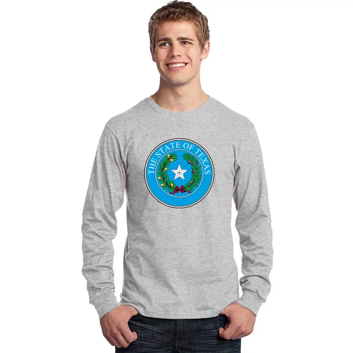 The State Of Texas Seal Tall Long Sleeve T-Shirt