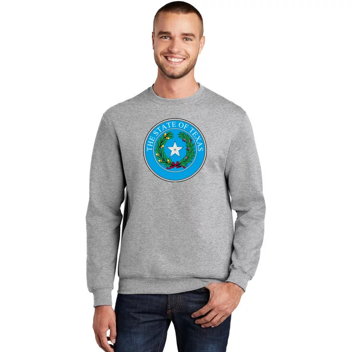 The State Of Texas Seal Tall Sweatshirt