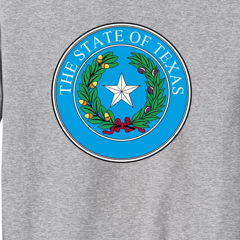 The State Of Texas Seal Tall Sweatshirt