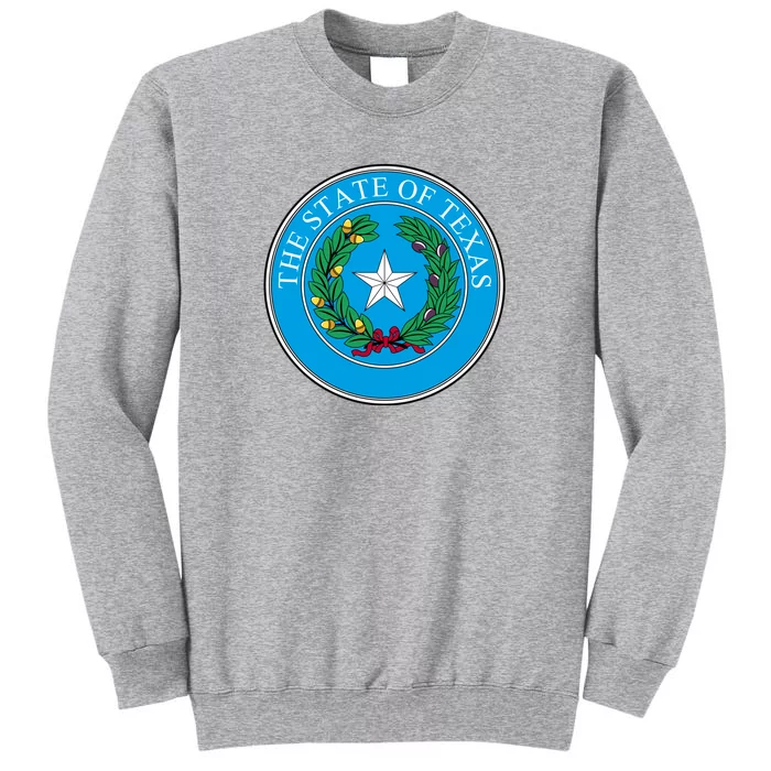 The State Of Texas Seal Tall Sweatshirt