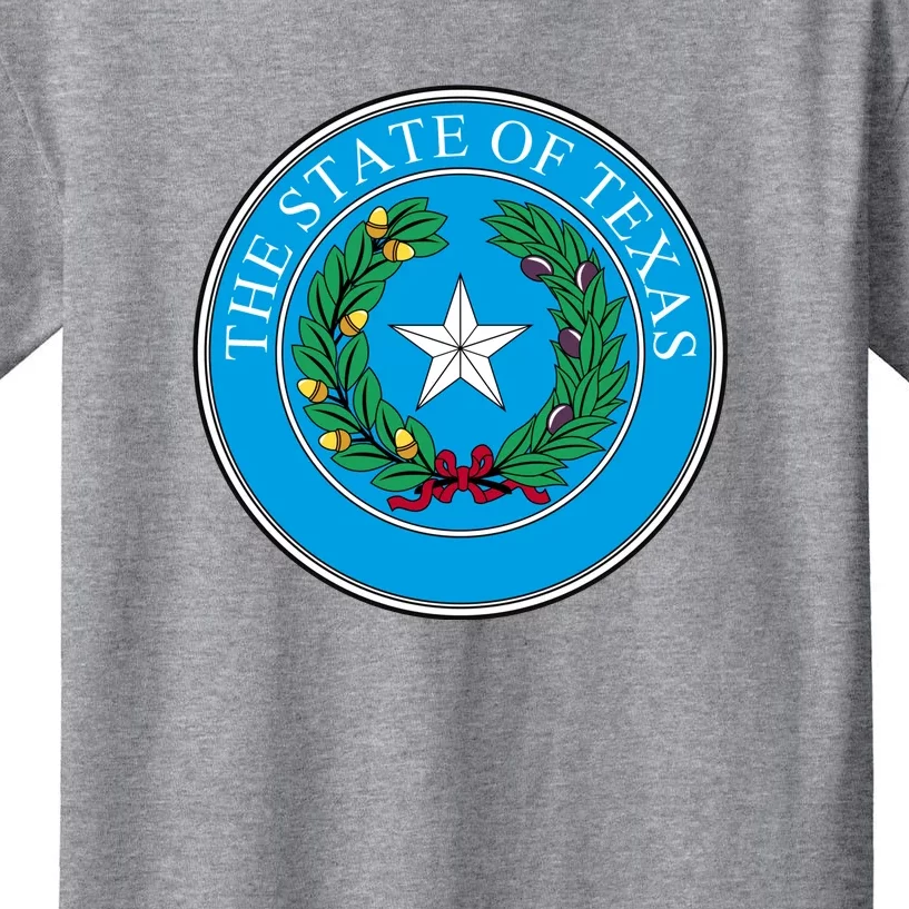 The State Of Texas Seal Kids T-Shirt