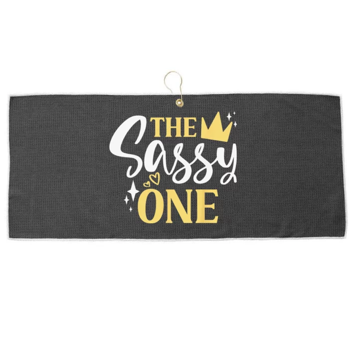 The Sassy One 1st Birthday First Birthday Large Microfiber Waffle Golf Towel