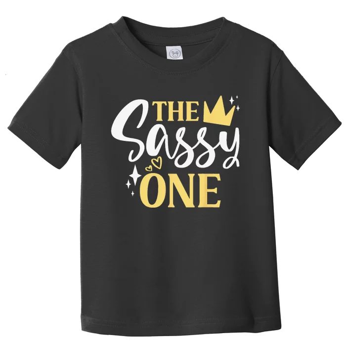 The Sassy One 1st Birthday First Birthday Toddler T-Shirt