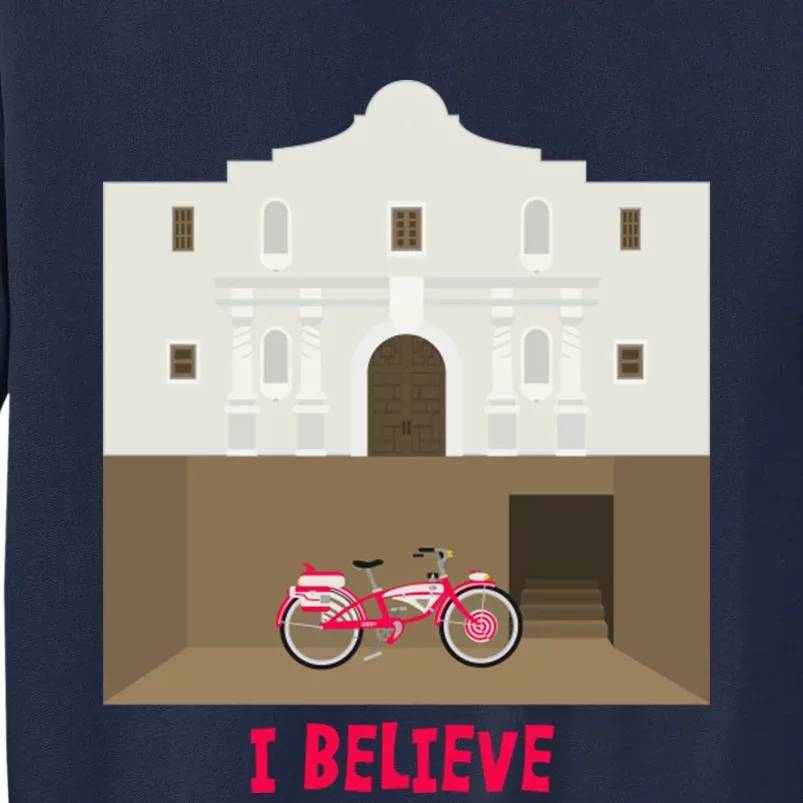 The Secret Of The Alamo Tall Sweatshirt