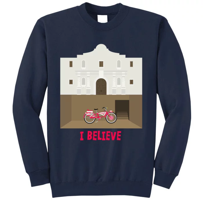 The Secret Of The Alamo Tall Sweatshirt