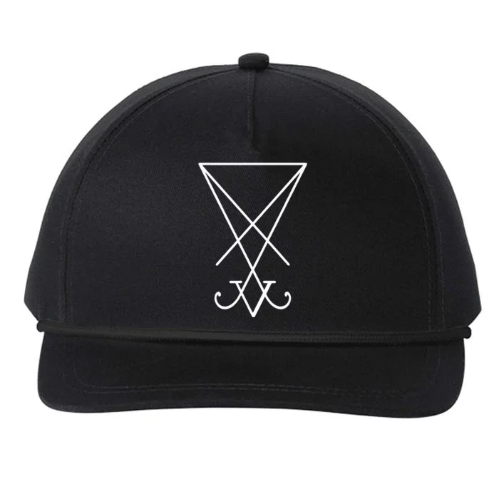 The Sigil Of Lucifer Snapback Five-Panel Rope Hat