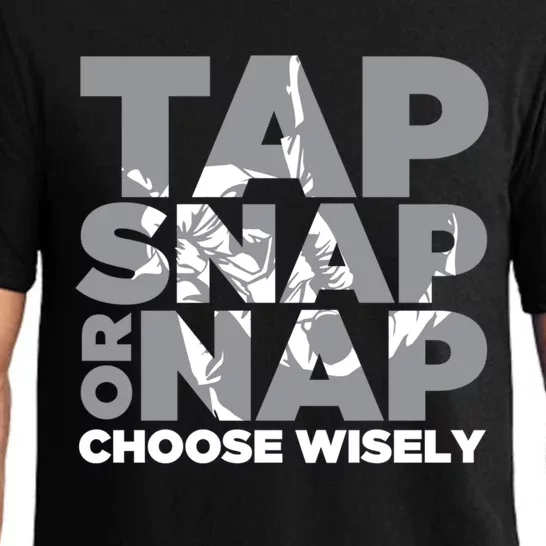 Tap Snap Or Nap Brazillian Jiu Jitsu Bjj Gift Pajama Set