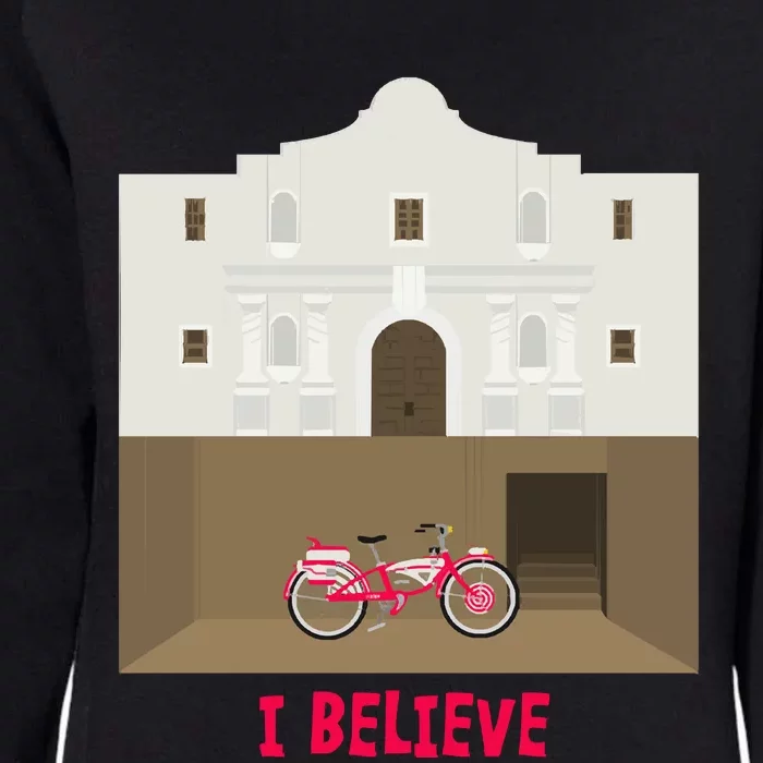 The Secret Of The Alamo Womens California Wash Sweatshirt