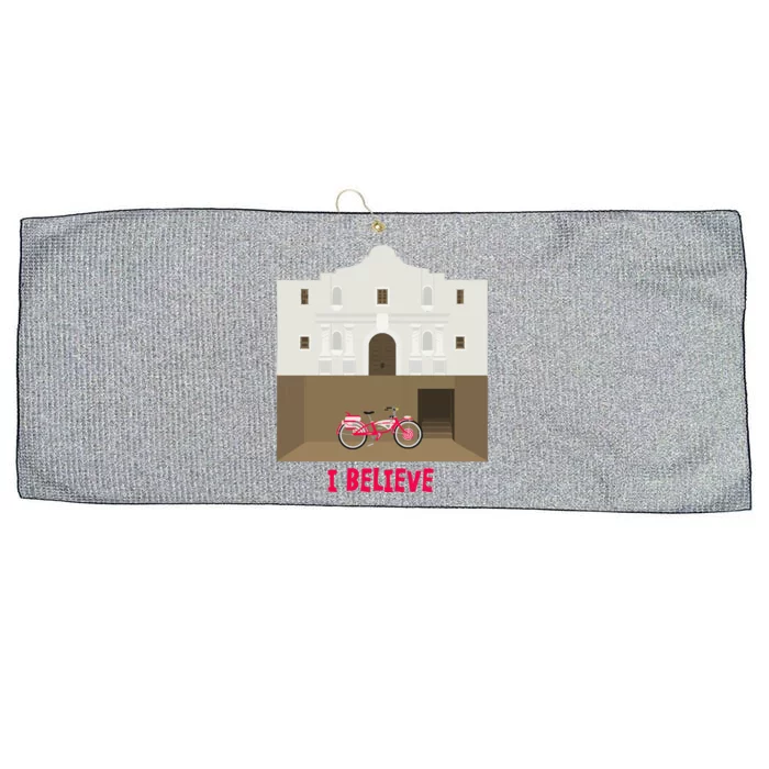 The Secret Of The Alamo Large Microfiber Waffle Golf Towel