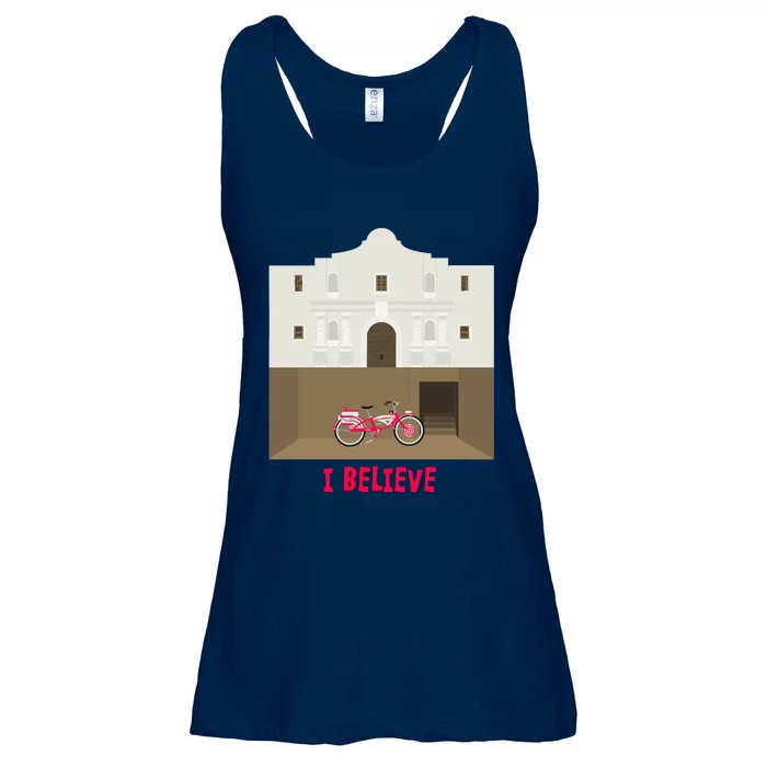 The Secret Of The Alamo Ladies Essential Flowy Tank