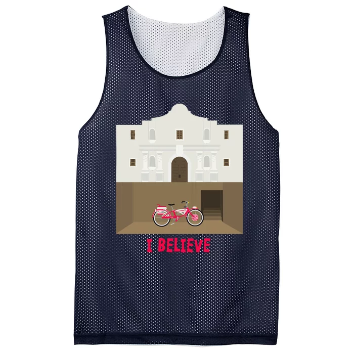 The Secret Of The Alamo Mesh Reversible Basketball Jersey Tank