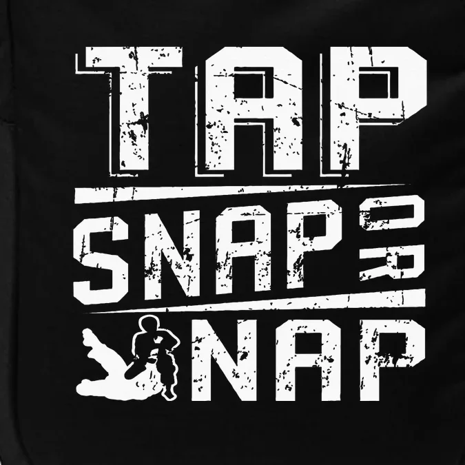 Tap Snap Or Nap Jiu Jitsu Brazilian Bjj Impact Tech Backpack