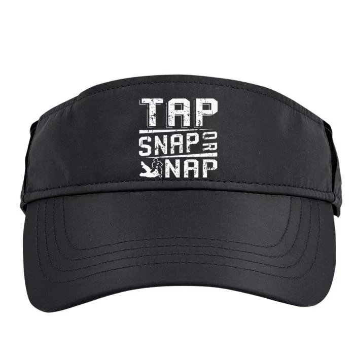 Tap Snap Or Nap Jiu Jitsu Brazilian Bjj Adult Drive Performance Visor