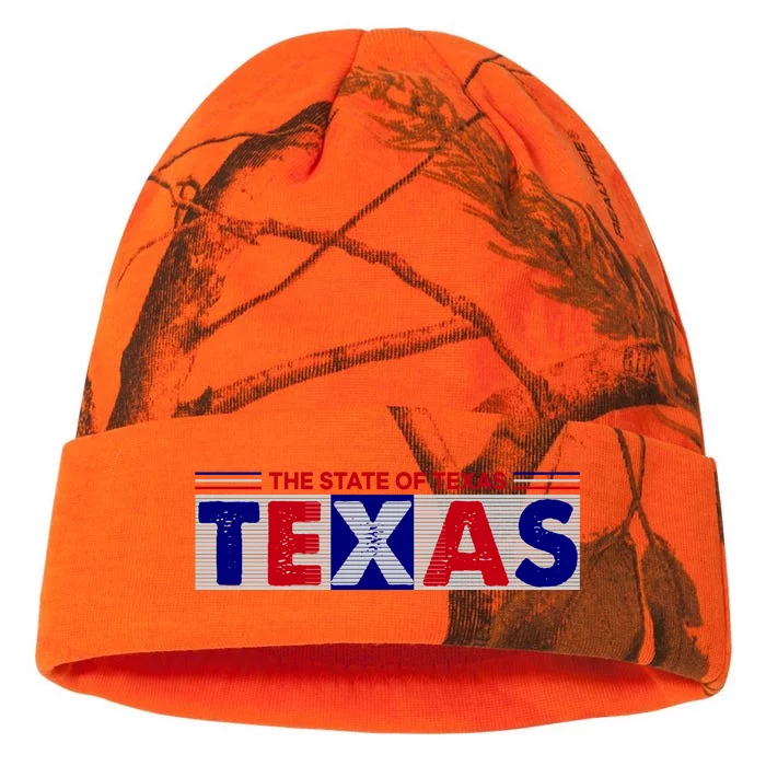 The State Of Texas Logo Kati - 12in Camo Beanie