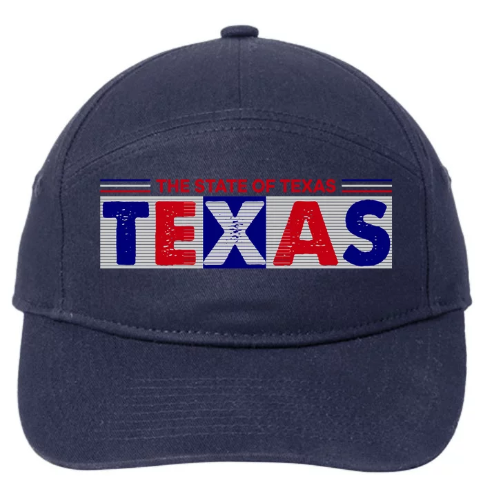 The State Of Texas Logo 7-Panel Snapback Hat