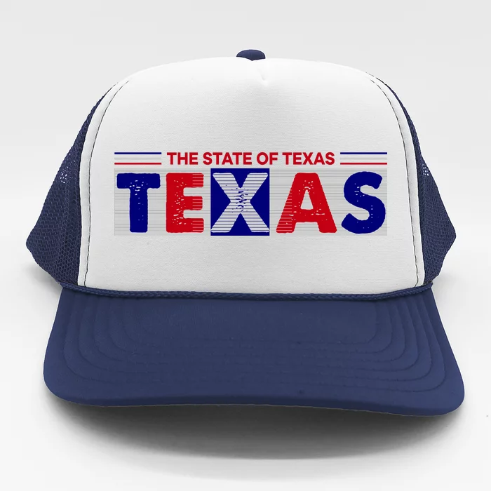 The State Of Texas Logo Trucker Hat