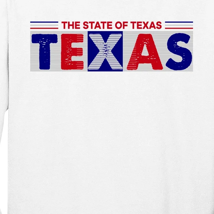 The State Of Texas Logo Long Sleeve Shirt