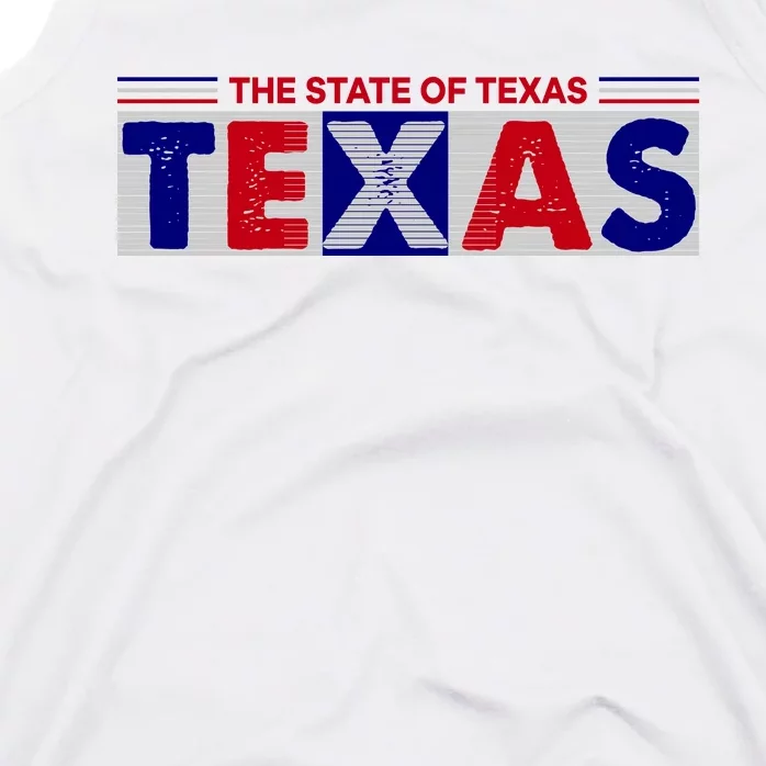 The State Of Texas Logo Tank Top