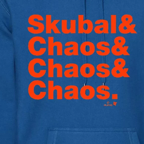 Tarik Skubal & Pitching Chaos Detroit Baseball Premium Hoodie