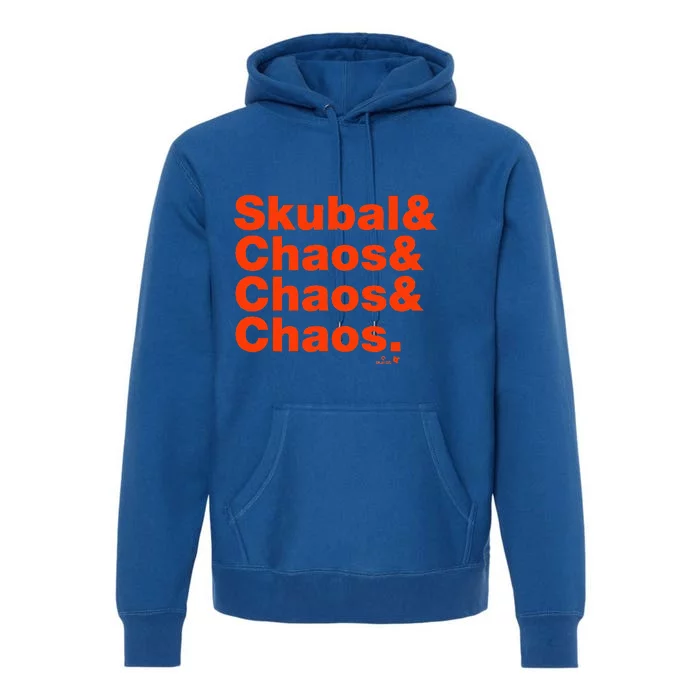 Tarik Skubal & Pitching Chaos Detroit Baseball Premium Hoodie