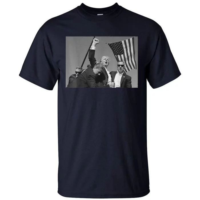 Trump Shot Pennsylvania 14th July Rally Shot Legend Usa 2024 Tall T-Shirt