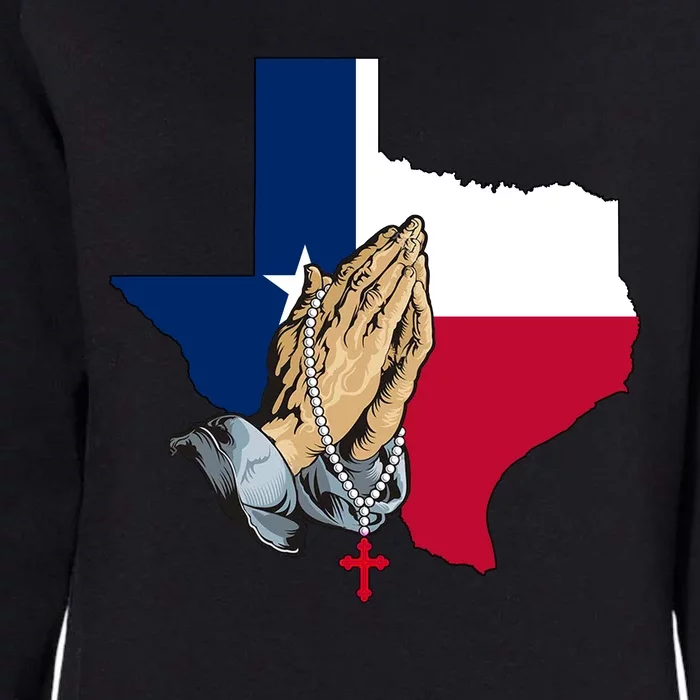 Texas Strong Pray For Uvalde Womens California Wash Sweatshirt