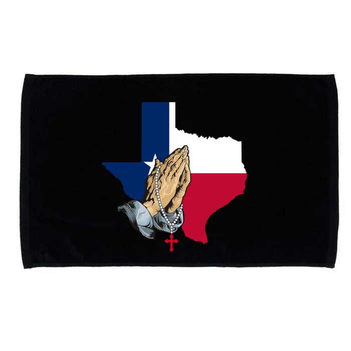 Texas Strong Pray For Uvalde Microfiber Hand Towel