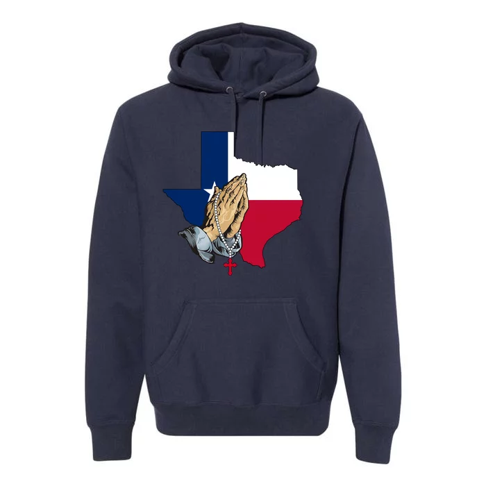 Texas Strong Pray For Uvalde Premium Hoodie