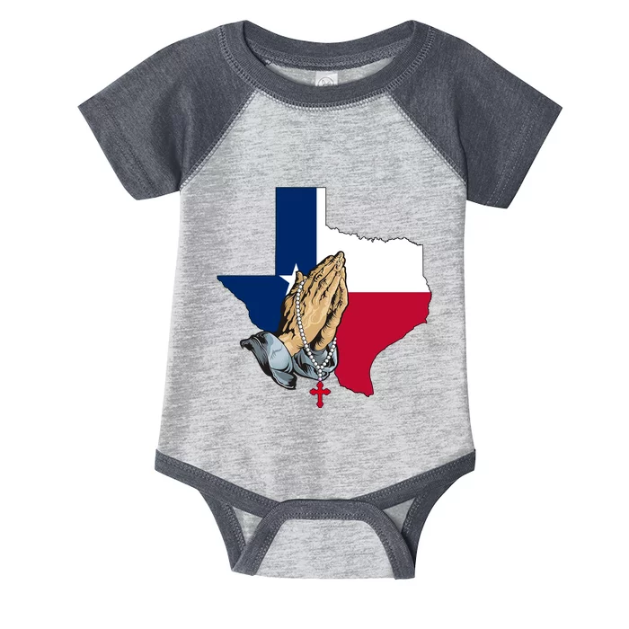 Texas Strong Pray For Uvalde Infant Baby Jersey Bodysuit