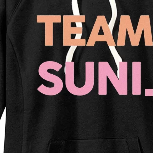 Team Suni Proud Family Surname Last Name Women's Fleece Hoodie