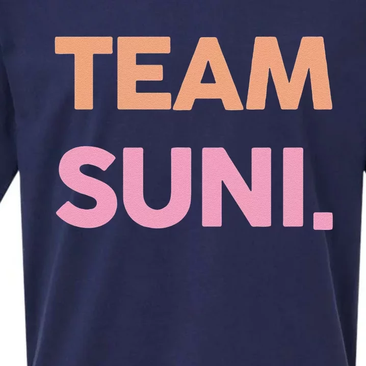 Team Suni Proud Family Surname Last Name Sueded Cloud Jersey T-Shirt