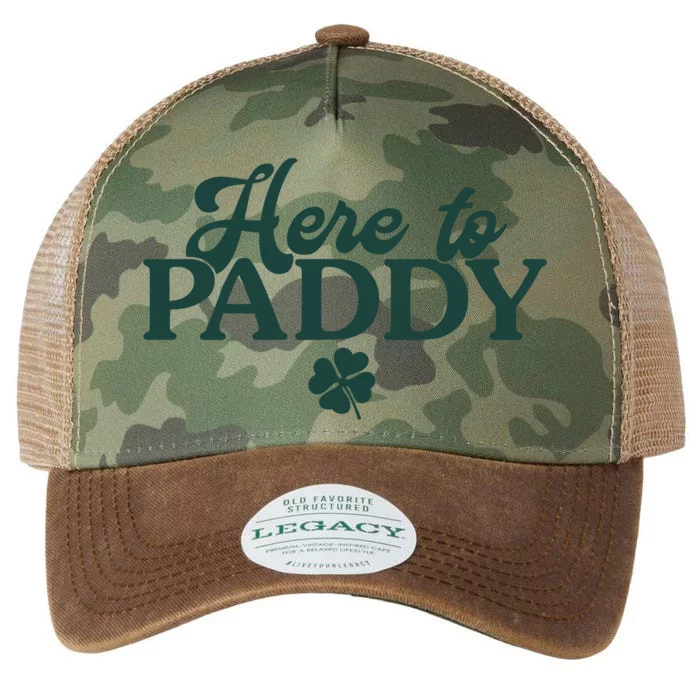 Trendy St Patrick's Day Here To Paddy Meaningful Gift Legacy Tie Dye Trucker Hat