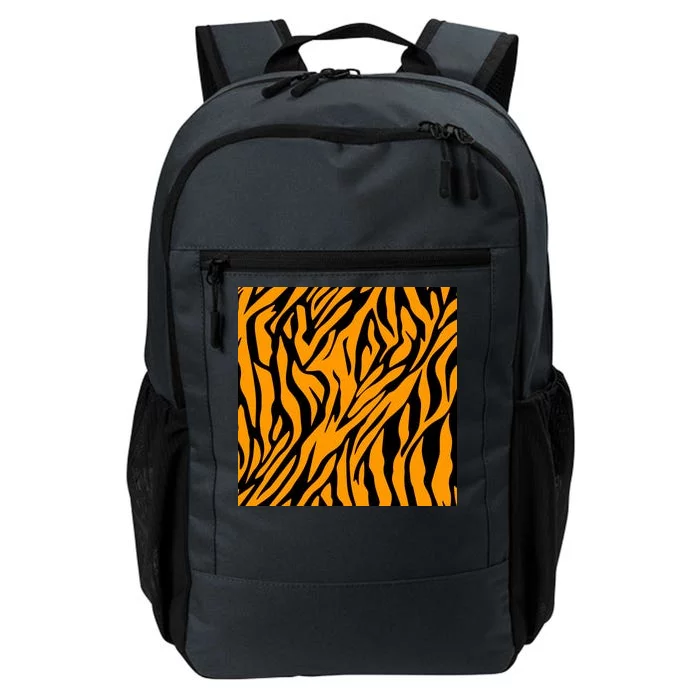 Tiger Stripes Pattern Daily Commute Backpack