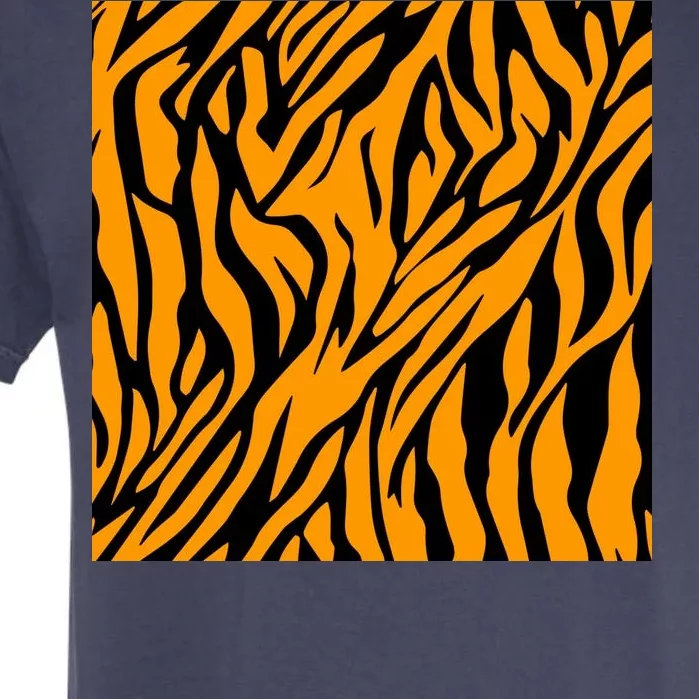 Tiger Stripes Pattern Garment-Dyed Heavyweight T-Shirt