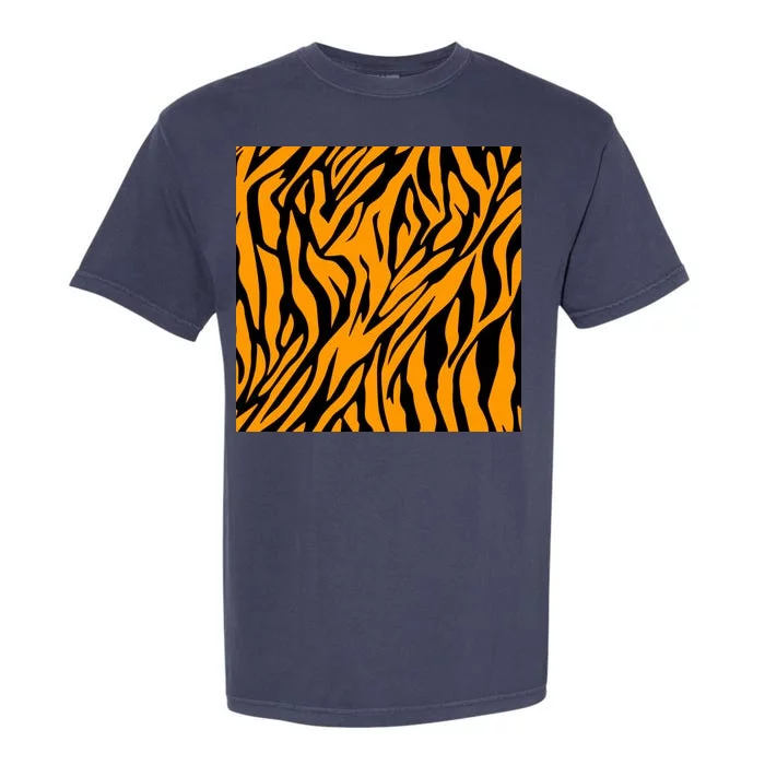 Tiger Stripes Pattern Garment-Dyed Heavyweight T-Shirt