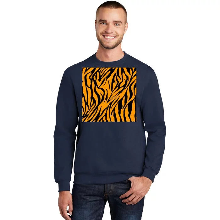 Tiger Stripes Pattern Sweatshirt