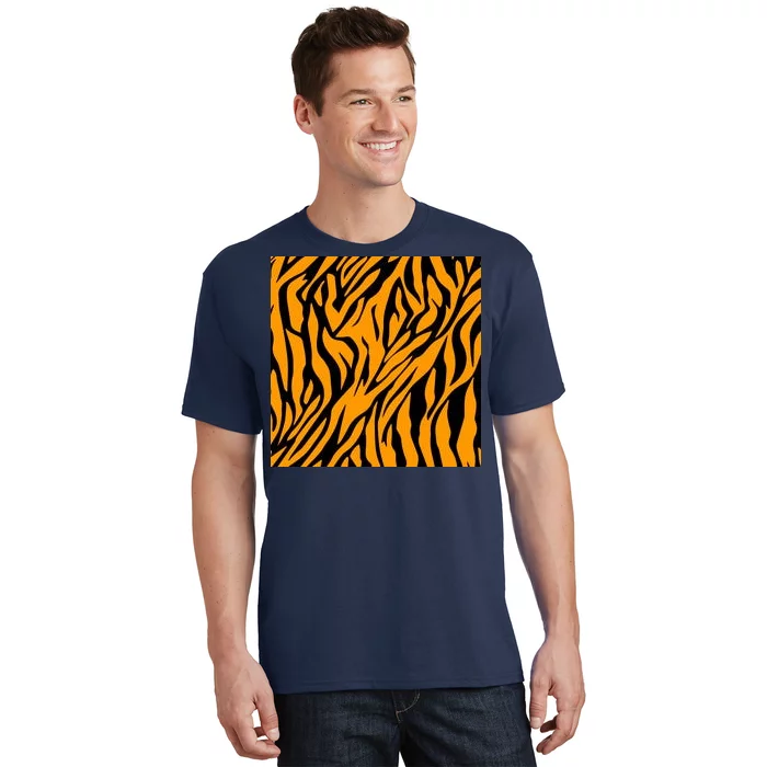 Tiger Stripes Pattern T-Shirt