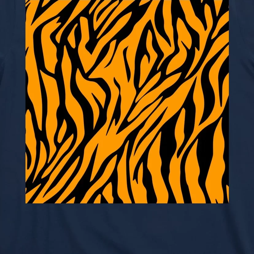 Tiger Stripes Pattern T-Shirt