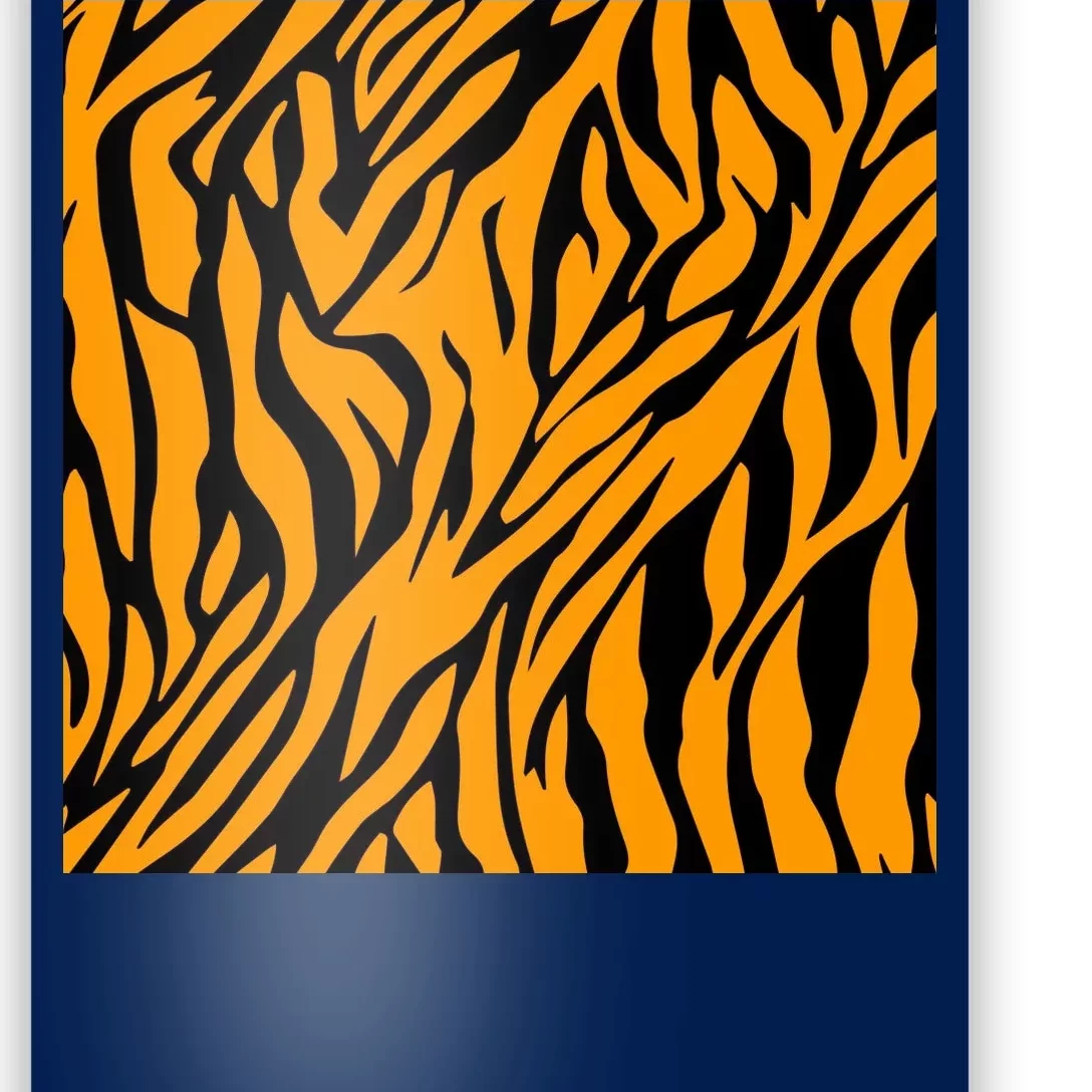 Tiger Stripes Pattern Poster