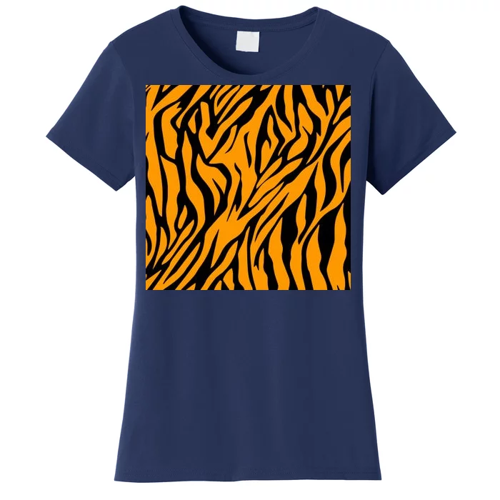 Tiger Stripes Pattern Women's T-Shirt