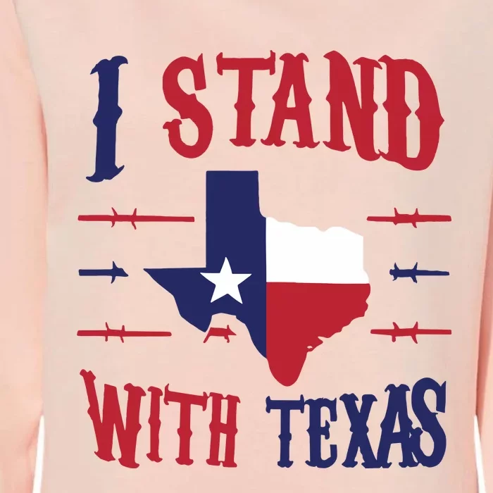 Texas Strong Patriotic Texas Pride Womens California Wash Sweatshirt