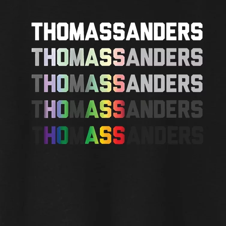 Thomas Sanders Pride Women's Crop Top Tee