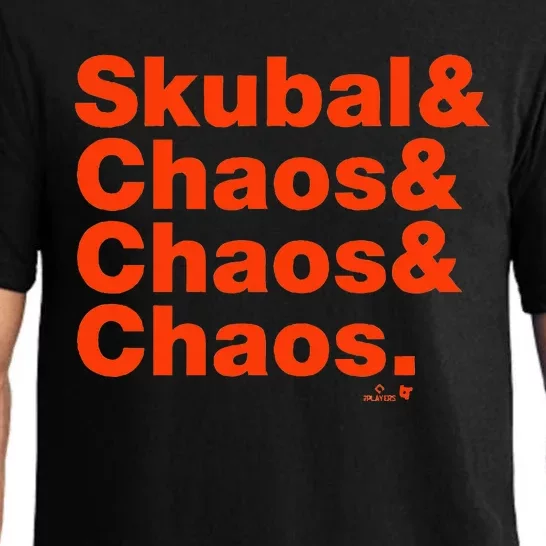 Tarik Skubal & Pitching Chaos Detroit Baseball Pajama Set