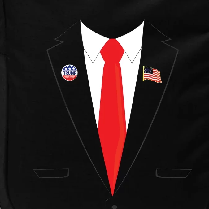 Tuxedo Suit Presidents Day Trump Pin Costume Impact Tech Backpack