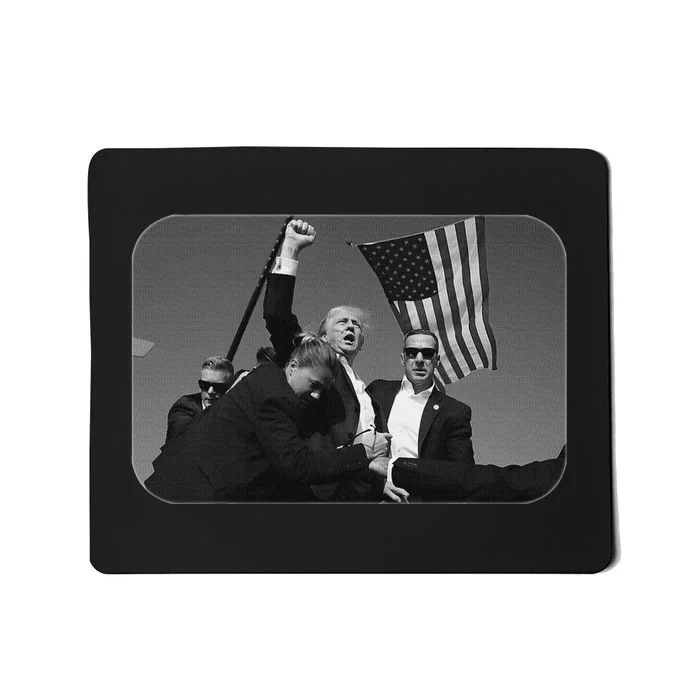 Trump Shot Pennsylvania July 14th 2024 Bold Design Mousepad