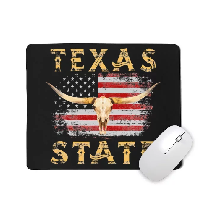 Texas State Pride since 1845 fan Mousepad