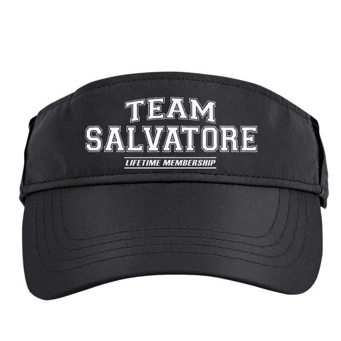 Team Salvatore Proud Family Surname Last Name Adult Drive Performance Visor