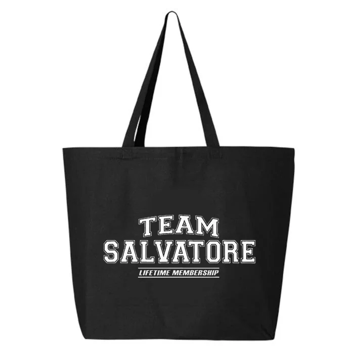 Team Salvatore Proud Family Surname Last Name 25L Jumbo Tote